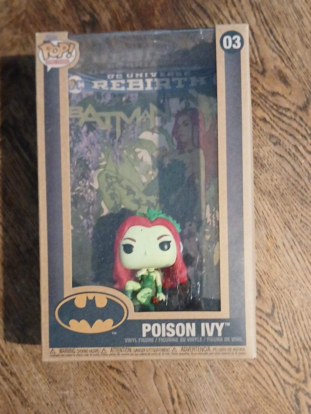 Funko Pop! Poison Ivy With Comic Cover